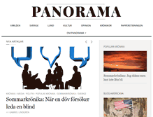 Tablet Screenshot of panorama.lupef.se